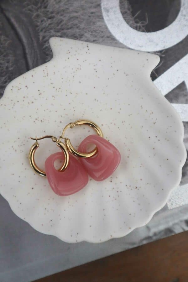 Boucles d'oreilles Ottawa - Rose