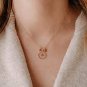 Collier Saint-Amour - Initiales Chéries – Image 2
