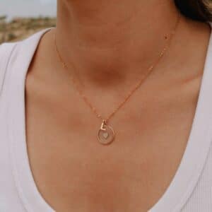 Collier Saint-Amour - Initiales Chéries – Image 4