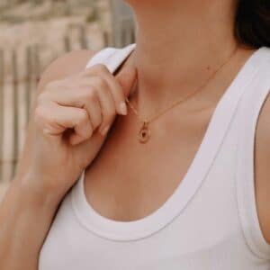 Collier Saint-Amour - Initiales Chéries – Image 3