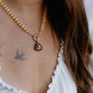 Collier Moorea - Jaune